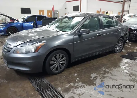 2012 Honda Accord 2.4 Ex-L из США, поврежденный, VIN 1HGCP2F84CA195506